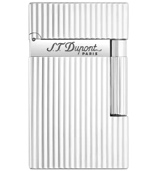 Запалка S.T. Dupont Ligne 2 16817 Ridged Silver
