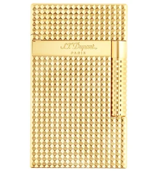 S.T. Dupont Le Grand Запалка Diamond Head Жълто злато C23009