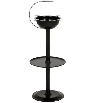 Stinky Cigar Floor Standing Ashtray Black