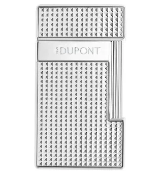 S.T. Dupont Slimmy Запалка Diamond Head Хром 028120