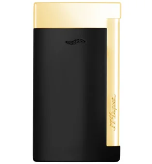 Запалка S.T. Dupont Slim 7 черно/злато