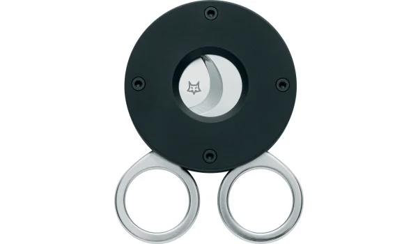 Fox Cigar Scissors The Circle Black Aluminium 743 B