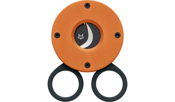 Fox Cigar Scissors The Circle Orange Aluminium 743 OR