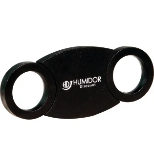 قاطع سيجار Back Stop من HumidorDiscount – باللون الأسود