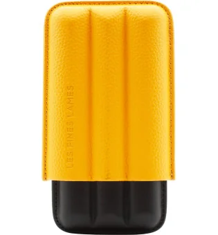 Les Fines Lames Cigar Case Trio Yellow