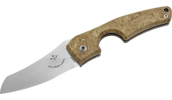 Les Fines Lames Le Petit Acacia Burl Cigar Knive