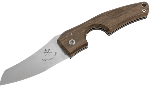 Les Fines Lames Le Petit Walnut Burl Cigar Knive