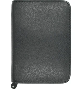 adorini Cigar Bag  Real Leather Black Stitching