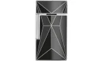 Запалка S.T. Dupont Biggy Lighter Fire X Черна Хром 025277