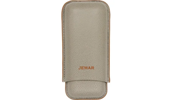 Jemar Leather Double Cigar Case Edge Golf 464/2