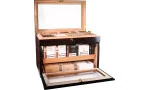 أدوريني هيوميدور بورتيكو adorini Humidor Portico (ذو رفوف) ديلوكس بنيّ اللون