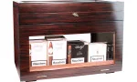 أدوريني هيوميدور بورتيكو adorini Humidor Portico (ذو رفوف) ديلوكس بنيّ اللون