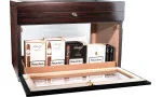 أدوريني هيوميدور بورتيكو adorini Humidor Portico (ذو رفوف) ديلوكس بنيّ اللون