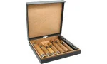 Пътнически хумидор White Spot by Dunhill 10 черен