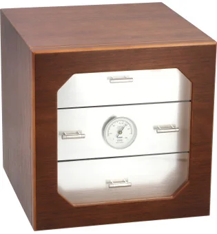 adorini Chianti Medium Deluxe Humidor Walnut/Alu