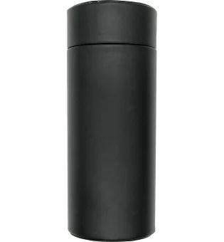 حقيبة سفر سيجار جلدية من BigSmoke أنبوبية مبطنة بخشب الأرز تتضمن مقياس رطوبة