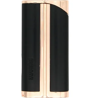 아도리니 싱글 제트 커브 라이터 블랙/로즈 골드, 시가 펀치 포함