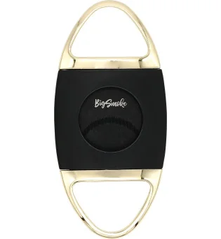 빅스모크 커터 블랙 및 골드, 톱니형 블랙 블레이드