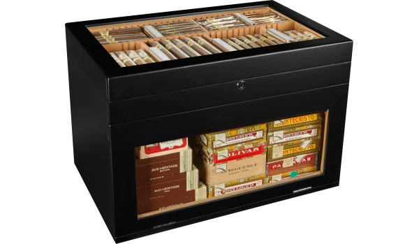 adorini Humidor Portico Deluxe Black photo 13