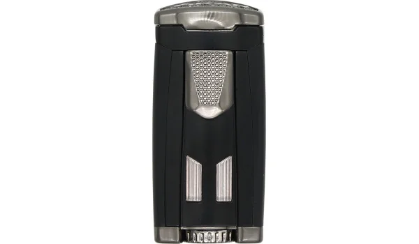 Запалка Xikar три пламъка матово черно изображение 2