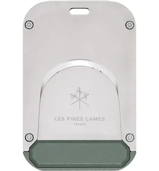 레 핀 라메 올리브 그린 태그 클립