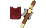 Les Fines Lames Cigar Bench with Leather Case Cherry Red photo 5