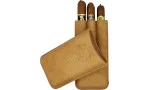 H.Upmann Cigar Case brown for 3 Cigars photo 2