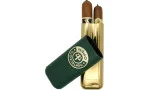 Montecristo Open Cigar Case Leather and Metall 2 cigars photo 2
