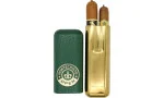 Montecristo Open Cigar Case Leather and Metall 2 cigars photo 3