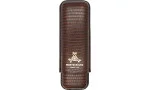Montecristo Cigar Case Leather brown 2 cigars