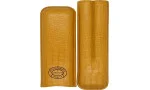 Partagas Cigar Case Leather mustard 2 cigars photo 5