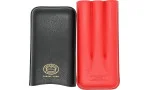 Partagas Series Leather Case black and red with golden logo photo 4