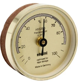 adorini Hygrometer gold with sealing
