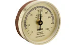 adorini Hygrometer gold with sealing