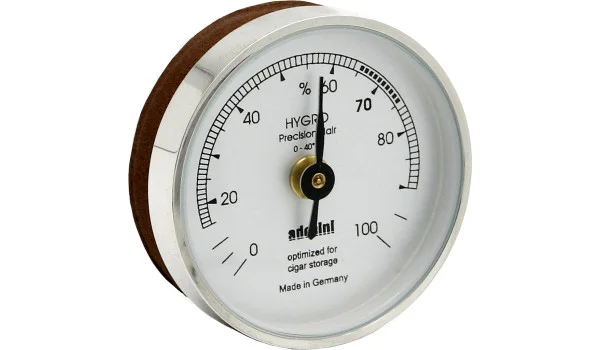 adorini Hygrometer silver with sealing