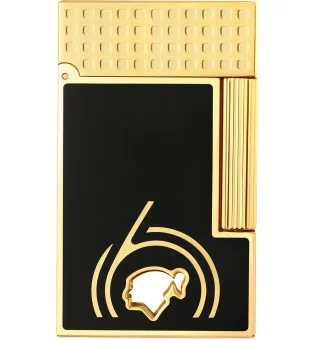 S.T. Dupont Ligne 2 Lighter Cohiba 60 black and gold 016472N