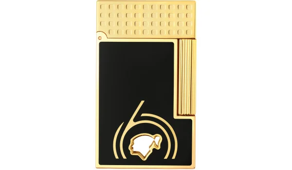 S.T. Dupont Ligne 2 Lighter Cohiba 60 black and gold 016472N