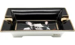 Siglo Ashtray Dog Black photo 3