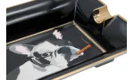 Siglo Ashtray Dog Black photo 4