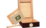 BigSmoke Humidor Mini Brown incl. Boveda pack 72% photo 8