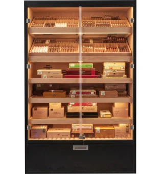 adorini Cabinet Humidor Primo Duo black