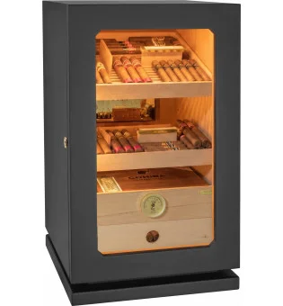 adorini Humidor Lumina Grande Deluxe black