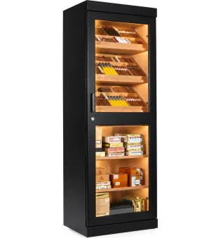 adorini Roma Electronic Humidor Cabinet Black