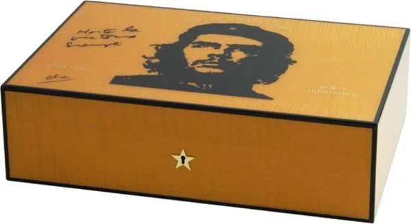 艾迪布尔格瓦拉雪茄盒橙色美国梧桐