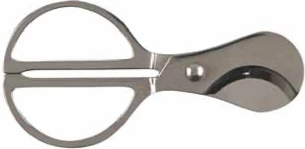Hauser Cigar Scissors Chrome