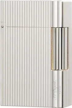S.T. Dupont Gatsby Lighter Fine Kanter Sølv 18137