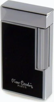 Pierre Cardin lighter "Brest" polished black / chrome