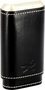 Xikar cigar case for 3 cigars - black