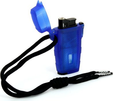 Plavi upaljač s visokim turbo plamenom Xikar Stratosphere