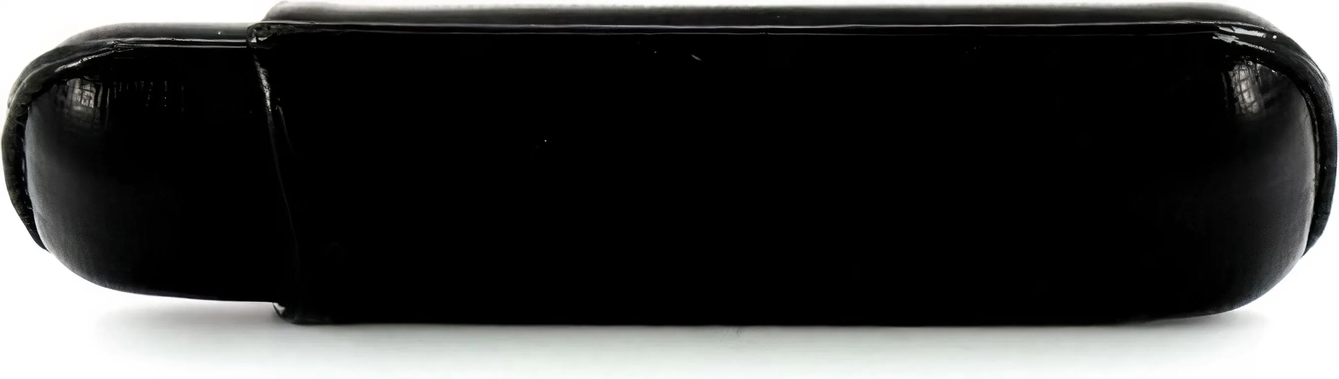 MARTIN WESS BLACK COWHIDE/ GOATSKIN LEATHER 6 CIGARILLO CASE * NEW